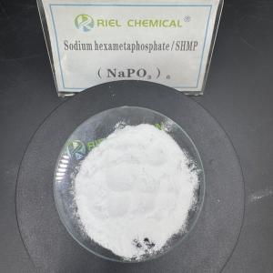China Industrial Grade Sodium Hexametaphosphate chemical materials for Industrial use factory