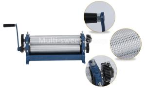 China Manual 310mm Roller 5.4mm 4.9mm Beeswax Embossing Machine factory