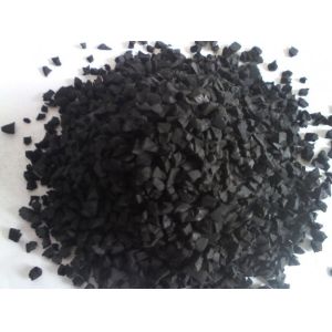 1mm - 4mm SBR Rubber Granules Environment Friendly Artificial Grass Rubber