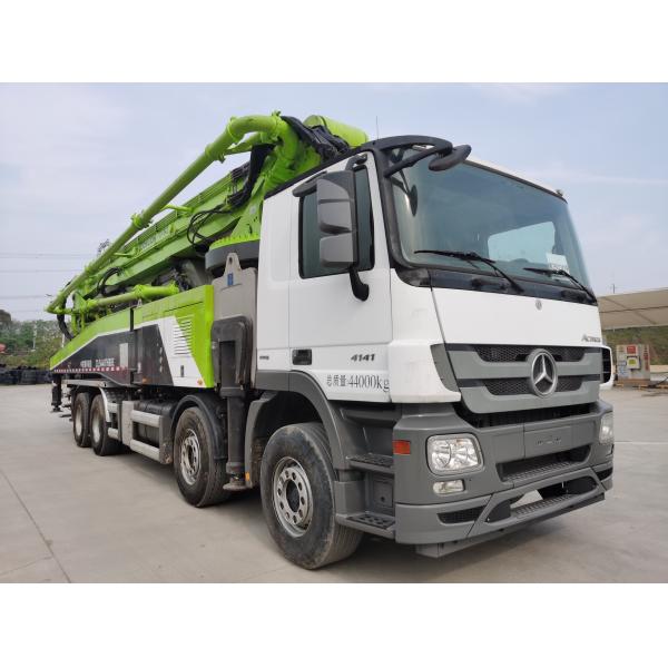 China 2019 Zoomlion 63m Concrete pump truck with Benz Chassis Used truck factory