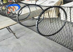 China Special Type Diamond Mesh Fencing , Flexible Stainless Steel Bird Cage Fencing factory