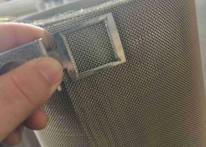 China Super Duplex S32750 SS Woven Wire Mesh Anti Chloride Corrosion 0.05mm-0.55mm factory
