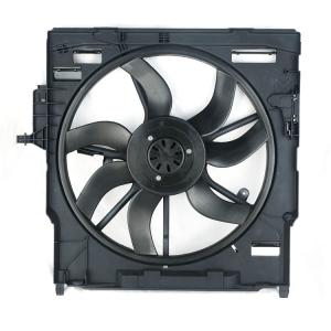 China Radiator Cooling Fan Motor For BMW E70 E71 X5 F15 F16 600W 17428618241 17427634467 17427616103 factory