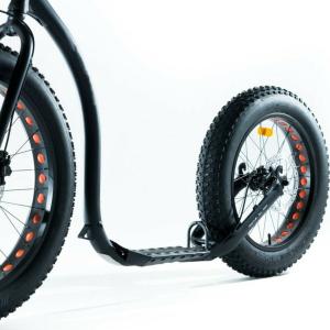 China 26''X2.1'' Adult Kick Bike Adult Dog Scooter Hi-Ten Steel factory