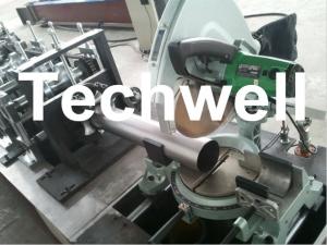 China Round Rainspout Roll Forming Machine for Rainwater Downpipe, Downspout Drainage factory