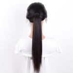 Unprocessed Virgin Human Hair 13X4 Straight 180% Density Lace Frontal Wig