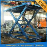 3.5m Hydraulic Scissor Car Lift / Hydraulic Home Garage CE SGS