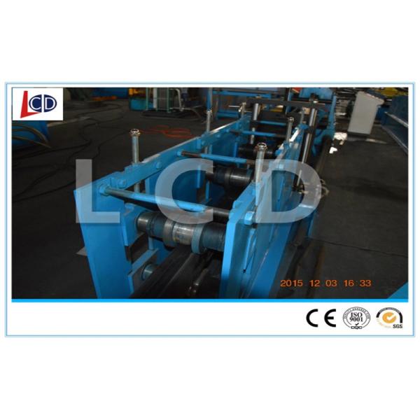 Customized Round Welded Pipe Production Line Safe Using Flying Saw Cutting