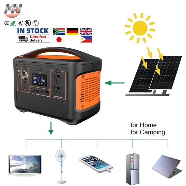 inverter energy storage backups supply 110v or 220v wireless portable solar