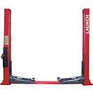 Dual Hydraulic Auto Workshop Equipment , 4.0Ton Floor Plate Two Post Manual Car
