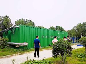 China 340m3/D MBBR Sewage Treatment Plant Equipment Domestic Wastewater Treatment Plant factory
