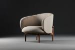 Soft Wood Frame Fabric Booth Seating Sofa For Hotel / Restaurant / Banquette