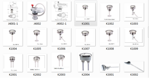 Soft Touch Toilet Single Flush Button Flush Actuator For Any Bathroom