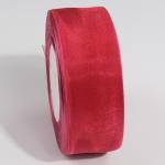2.5cm Polyester Organza Ribbon for DIY bows or Wedding Decoration or Cake