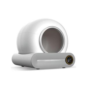 China Semi Enclosed Smart Cat Toilet Automatic Pet Smart Self Cleaning Litter Box factory