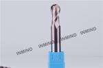 End Mill Sharpening Service Milling Tool Bits , AlTiN Coating 2 Flute End Mill