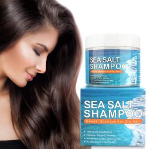 China Sea Salt Scalp Hair Care Massager Scrub Shampoo Exfoliating Nourishing Hair Scalp Scrub factory