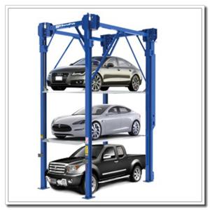 China 3,4, 5 Floors Simple Parking Lift Shared Posts Independant or Dependant Hydraulic Stack factory