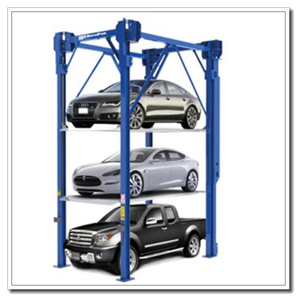 3,4, 5 Floors Simple Parking Lift Shared Posts Independant or Dependant
