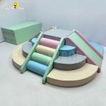 Pastel Baby Soft Play Climbing Blocks For Party Rental Custom Soft Play