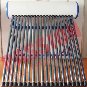 China Customized Color Heat Pipe Solar Water Heater Rooftop High Efficiency factory