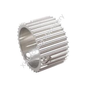China 32 Teethed Aluminum Alloy Timing Belt Pulley 10mm 12mm 15mm 20mm factory