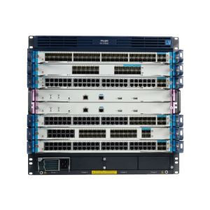 China High-Performance Ruijie Switch RG-S7808C 100G Uplinks M-LAG Redundancy SDN Support factory