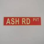 Non-Flammable Photoluminescent Signage Non-Corrosive And Aluminum Material