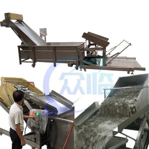 Automatic Flipping Machine With Seafood, Fish And Shrimp, Large Capacity And