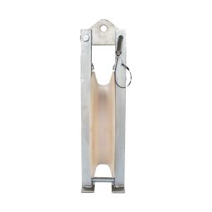 China 15KN Transmission Stringing Blocks Aluminum Alloy Aerial Roller factory