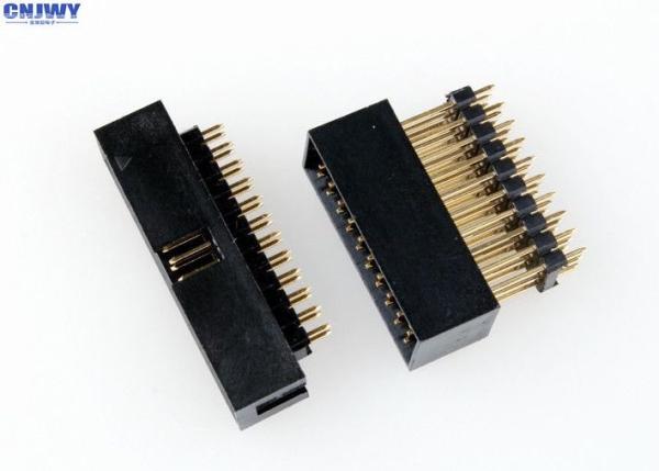 China 2.54mm Pitch Board To Cable Connectors , Male Pin Board To Wire Connector factory