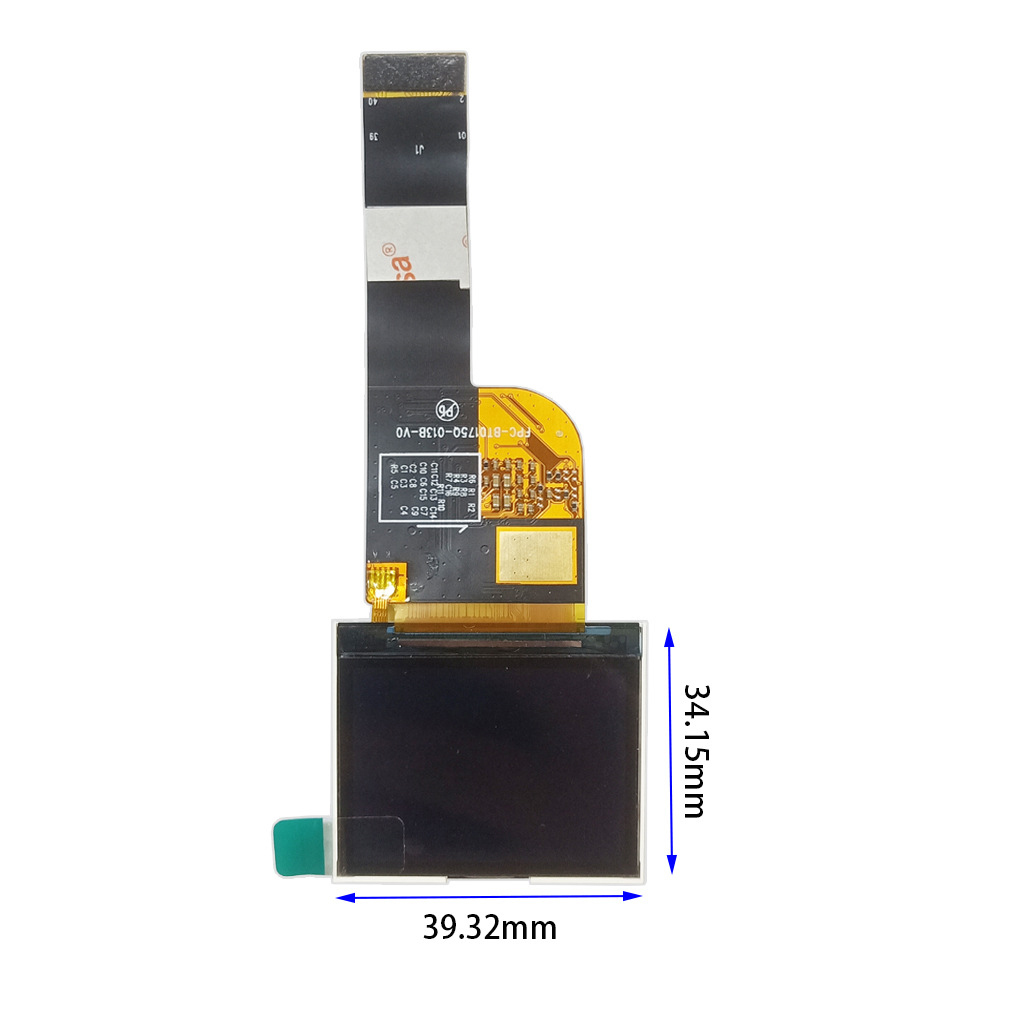 1.75 inch TFT display technical diagram
