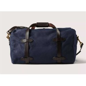 Blue Wheeled Canvas Rolling Duffel Bags Mens
