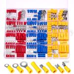 Home Plastic Uninsulated Ring Terminals , Lightweight Non Insulated Ring Lugs
