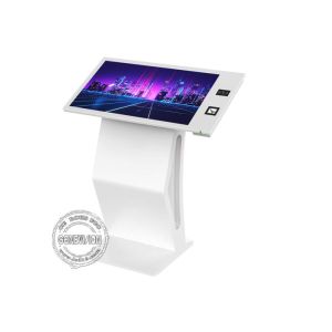 43 Inch PCAP Touch Screen Digital Kiosk Display With 2D QR Scanner