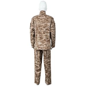 China Poly / Cotton Ripstop BDU Coats pants army combat digital desert uniform factory