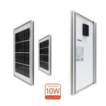 TUV 10W Silicon Polycrystalline Solar Panel Aluminium Alloy Frame