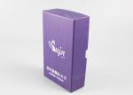 Jewelry Packing Pretty Silver Stamping Small Product Boxes Full Color Printing