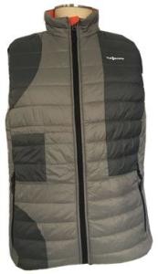 China Waterproof Mens Warm Vest , Full Zipper Type Mens Lightweight Puffer Vest factory
