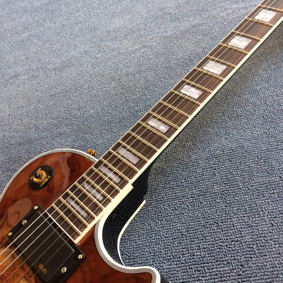 New high quality Custom LP electric guitar, Decaying wood top rosewood fingerboard Electric guitar