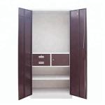 Knock Down Metal Wardrobe Cabinet