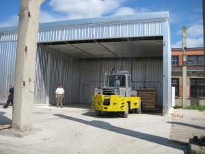 China Automatic Wood Drying Equipment Bearing Structure For Hardwood / Softwood factory