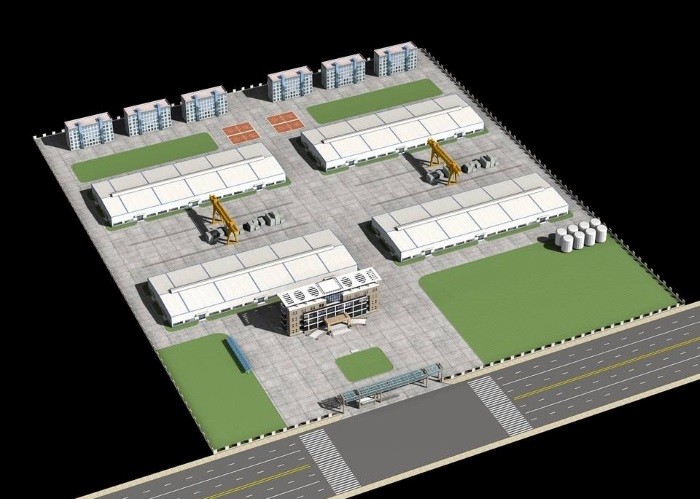 Modern Large Span Steel Structure Workshop Buildings Lightweight Customizable