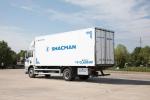 SHACMAN L3000 Van Cargo Truck 4x2 340Hp Lorry truck 290Hp Euro II White 6 wheels