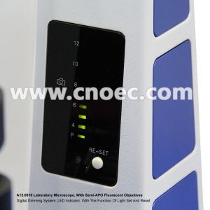 APO Trinocular Compound Optical Microscope with Halogen Lamp Illumination