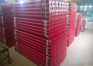 China Shoring Scaffolding Steel Props Adjustable Prop Jack Straight Pin Style factory