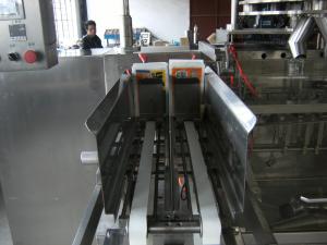 China Doypack Zipper Pouch Filling Machine , Juice Pouch Packing Machine factory