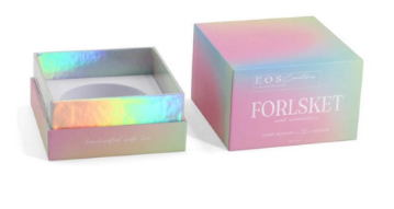 Window Cosmetic Packaging Box Incorporating Offset Printing and Paperboard for Stylish Cosmetic Product Packaging Needs