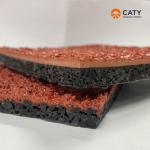 Premium EPDM Rubber Running Track Material Shock-Absorbent Weather-Resistant