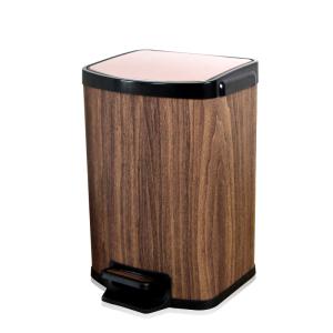 China Rectangular 7L Mini Stainless Steel Trash Can factory